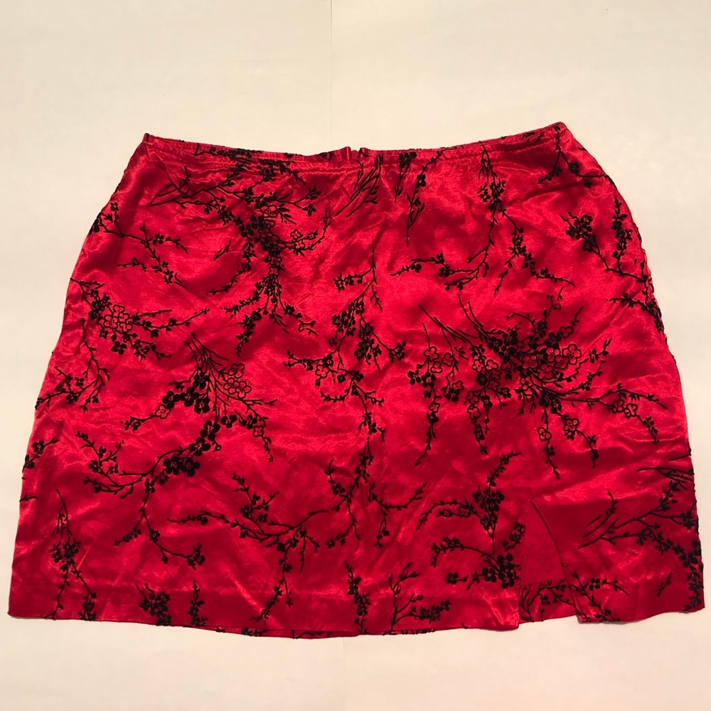 CCO SALE Vintage Red Mini Skirt